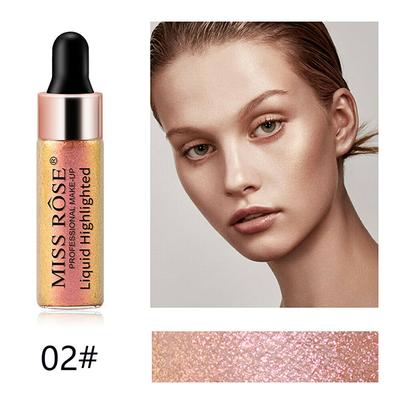 Miss Rose Skin Instant Glow Drop Liquid Highlighter 7003 - 007 02 6 gm - Highlighters & Illuminators