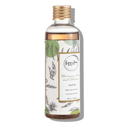 Fizzy Fern Hair Oil - Bhringraj, Neem and Shikakai 100 ml - Hair Oils