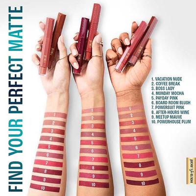 Lakme 9to5 Hya Matte, Pink On Point, Hydrating Liquid Lipstick with Hyaluronic Acid 5.3 ml - Liquid Lipsticks