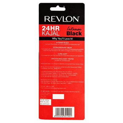 Revlon 24Hr Kajal - Intense Black 0.35 Gm - Kajal & Kohls