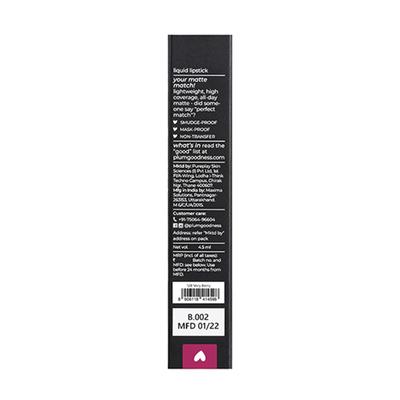 Plum Matte In Heaven Liquid Lipstick - Very Berry - 128 4.5 ml - Lipsticks