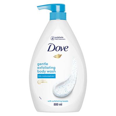Dove Gentle Exfoliating Beads Body Wash 24h Moisturised Skin 800ml - Shower Gels & Body Wash