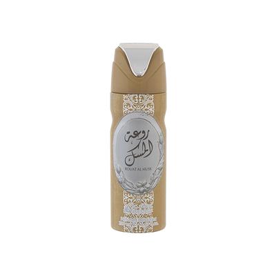 Lattafa Rouat Al Musk Imported Long Lasting Perfumed Deodorant Spray 200 ml - Deodorants/Roll-Ons