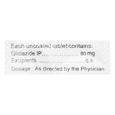 CARRYL 80 Tablet 10's - Diabetes-Ant