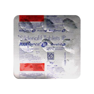 Manforce 50 Tablet 9's - Impotence/Erectile Dysfunction (Ed)