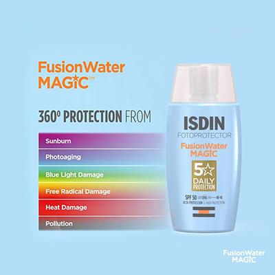 ISDIN Fotoprotector Fusion Water Magic SPF 50 50 ml - Body Sunscreen