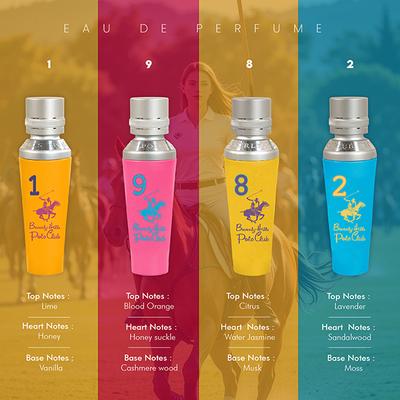 Beverly Hills Polo Club Pour Femme No.2 Eau De Parfum For Women 50 ml - Women Perfumes (Edt/Edp)