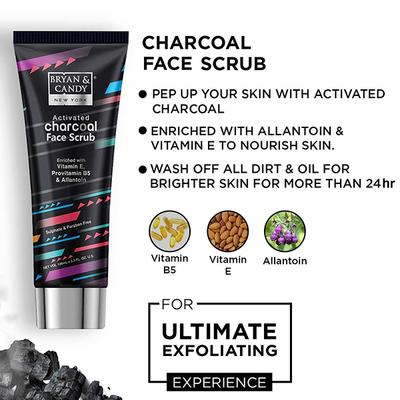 Bryan & Candy Charcoal Kit for Men & Women 550ml 5's - Creams/Oils/Lotions