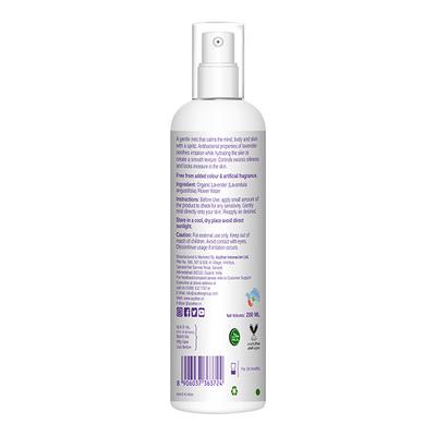 Azafran Organics Organic Lavender Floral Water 200 ml - Face Mists