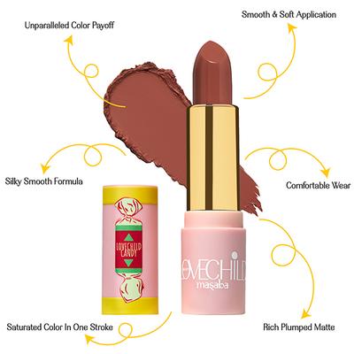 LoveChild Masaba For the Kid in You 03 Sweet Supreme Luxe Matte Lipstick 4 gm - Lipsticks