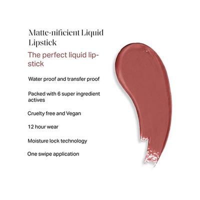 Diam Beauty Matte-nificient Liquid Lipstick, Spiced Terra 5 ml - Liquid Lipsticks