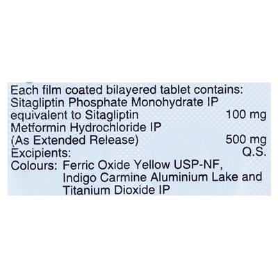 IGNALIS M 100/500 Tablet 10's - Diabetes-Ant