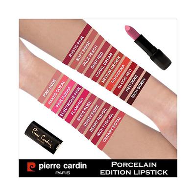 Pierre Cardin ParisPorcelain Edition Rouge Lipstick 224 Pink Fuschia 4 gm - Lipsticks