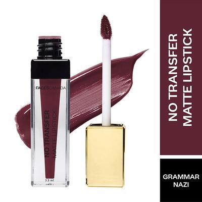 Faces Canada No Transfer Matte Lipstick Grammar Nazi 12 3.5 Ml - Liquid Lipsticks