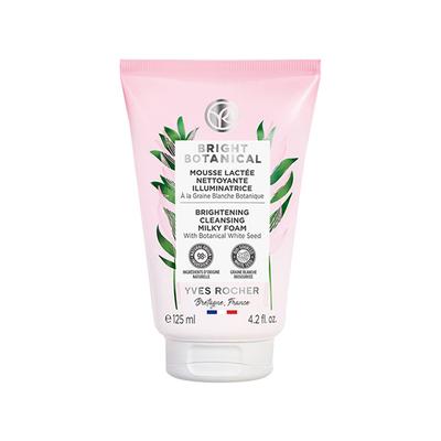 Yves Rocher Bright Botanical - Brightening Cleansing Milky Foam 125 ml - Scrubs & Exfoliants