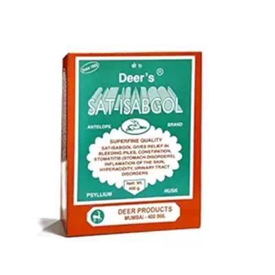 Deer's Sat Isabgol Powder 400 g - Indigestion/Constipation
