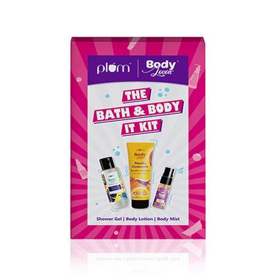 Plum Bodylovin The Bath and Body It Kit Trio Shower Gel Body Lotion Body Mist 40 ml - Bath Kits & Sets