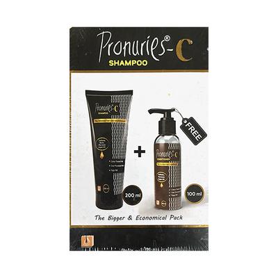 PRONURIES C (WITH FREE CONDITIONER 100ML) Shampoo 200ml - Cleanser-Ota