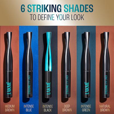 Lakme 9 to 5 Eyeconic Liquid Eyeliner Intense Blue 4.5 ml - Eyeliners