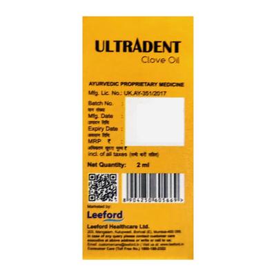ULTRADENT CLOVE Oil 2ml - Oral Care - P-Mou