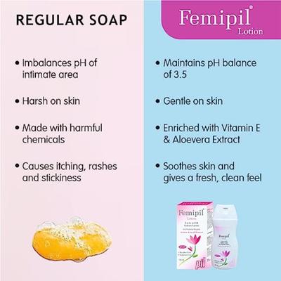 Femipil Lotion (Pack Of 2 X 100 ml) 1's - Intimate Care