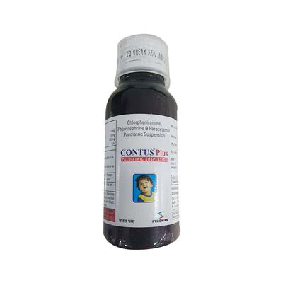 CONTUS PLUS PAEDIATRIC Suspension 60ml - Cough And Cold-Cou