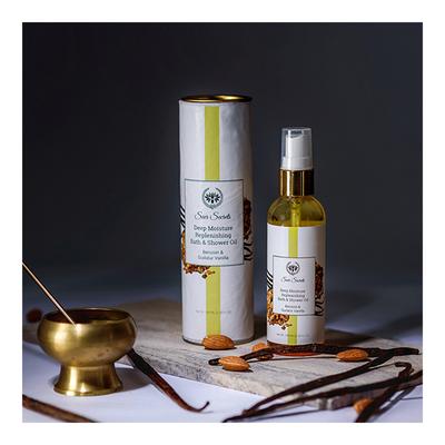 Seer Secrets Deep Moisture Replenishing Bath & Shower Oil - Benzoin & Gudalur Vanilla 100 ml - Shower Gels & Body Wash