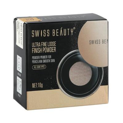 Swiss Beauty Ultra Fine Matte Loose Finish Powder - (Natural) 8 gm - Loose Powder