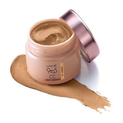 Lakme 9 To 5 Cc Mousse Bronze 25 gm - Foundation
