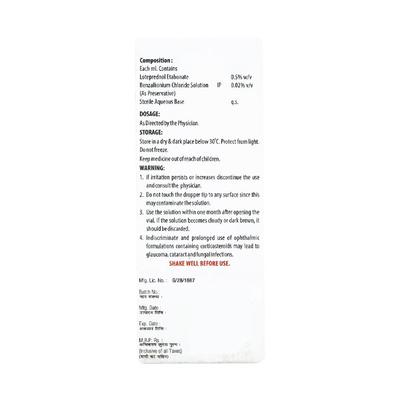 EDNOL Eye Drops 5ml - Eye conditions-Eye