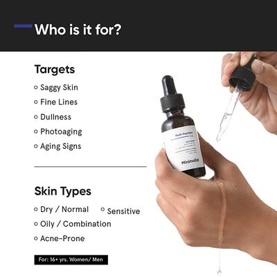 Minimalist Multi Peptide 10% Face Serum 30 ml - Face Serum