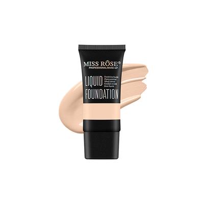 Miss Rose Matte Finish Liquid Foundation Tube Ivory 7601 - 009N 06 20 gm - Foundation