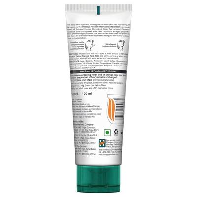Himalaya Pollution Detox Charcoal Face Wash 100 ml - Face Washes