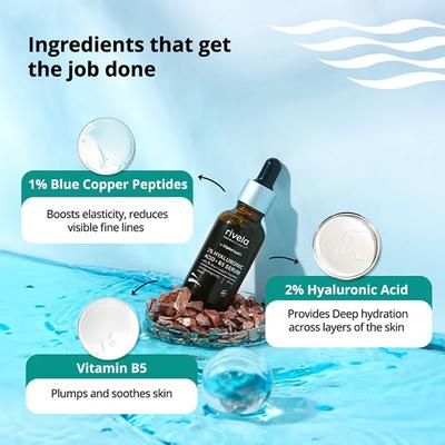 RIVELA 2% HYALURONIC ACID +B5 Serum 30ml - Dry Skin-Emo