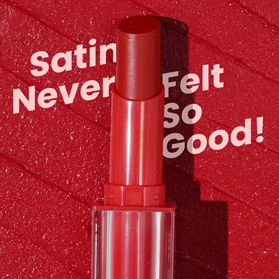 Swiss Beauty Satin Comfort Lipstick-My Raspberry 3 gm - Lipsticks