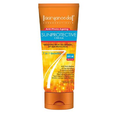 Aryanveda Sunprotective Sunscreen Spf 40 PA+++ UV/A&B Protection for Women & Men 60 gm - Face Sunscreen