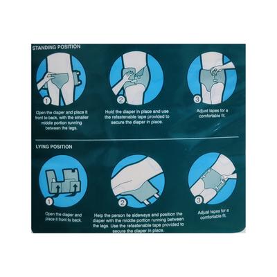 Himalaya Adult Diaper (M) 10's - Adult Diapers & Pads