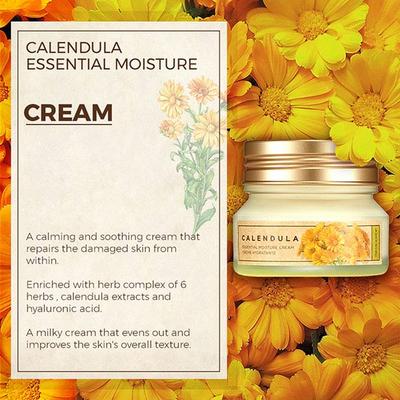 The Face Shop Calendula Essential Moisture Cream 50 Ml - Face Moisturizers