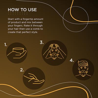 Men Deserve Ultra Shine Pomade Strong Hold 100gm - Hair Gels & Waxes