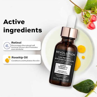 Revolution Skincare 0.5% Retinol Super Serum with Rosehip Seed Oil 30 ml - Face Oils