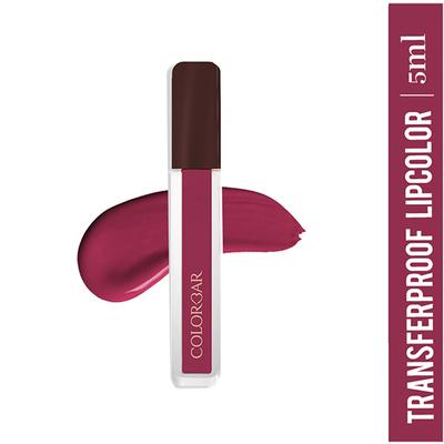 Colorbar Powerkiss Vegan Matte Lipcolor Transferproof Long-Lasting Hydrating Majestic-019 5ml - Liquid Lipsticks
