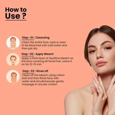 OxyGlow Herbals Lacto Bleach With Milk Powder 200gm - Face Bleach