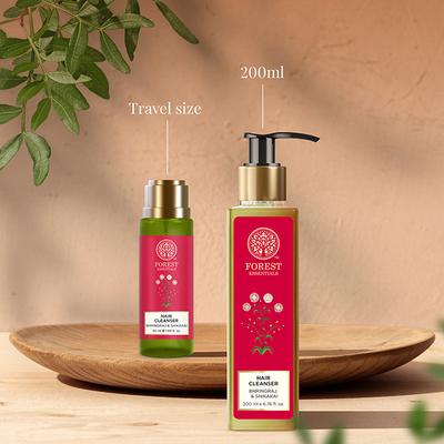 Forest Essentials Hair Cleanser Bhringraj & Shikakai Shampoo 200 ml - Shampoos