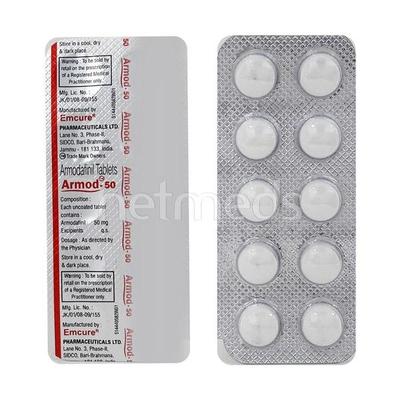Armod 50mg Tablet 10'S - ADHD
