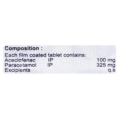 ACEFILE P Tablet 10's - Pain relief-Nsa