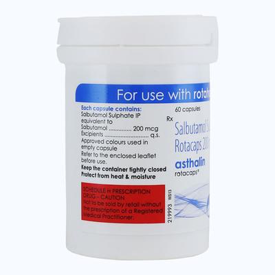 ASTHALIN Rotacap 60's - Asthma/COPD-Ast