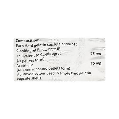 LIVIGREL A 75 Capsule 10's - Blood Clot-Ant