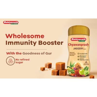 Baidyanath Chyawanprash Awaleh with Jaggery (Gur) 900 g - Speciality Medicines