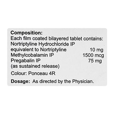 PEGABANYL NTM Tablet 10's - Neuropathic Pain-Dru