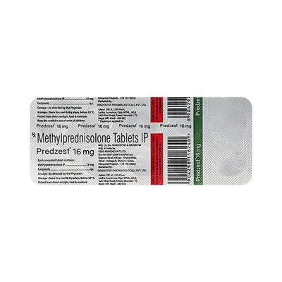 PREDZEST 16mg Tablet 10's - Hormonal Therapy-Cor